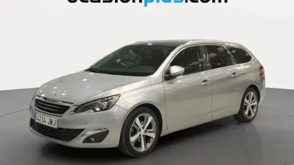 Usado Peugeot 308 Allure 131 CV (96 kW) 2016 Gris Monovolumen