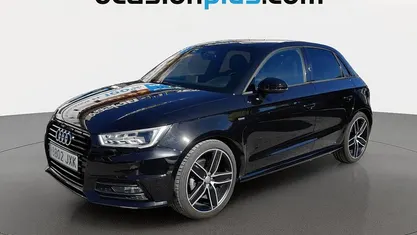 Usado Audi A1 Sportback S-Line 125 CV (91 kW) 2017 Negro Utilitario
