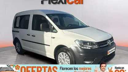 Usado VW Caddy 75 CV (55 kW) 2019 Gris Monovolumen