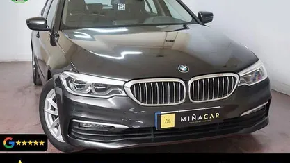 Usado BMW 518 150 CV (110 kW) 2020 Negro Familiar