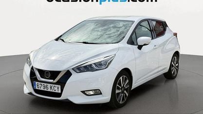Używany Nissan Micra Acenta 73 KM (53 kW) 2017 Biały Hatchback