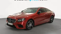 Rojo Usado 2019 Mercedes E220 AMG Coupe | 39.910 € (Precio justo)