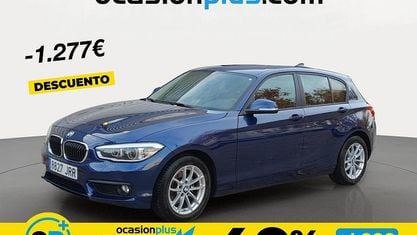 Begagnad BMW 116 116 HK (85 kW) 2016 Blå Halvkombi