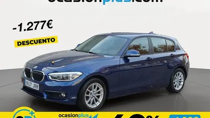 Usado BMW 116 116 CV (85 kW) 2016 Azul Utilitario