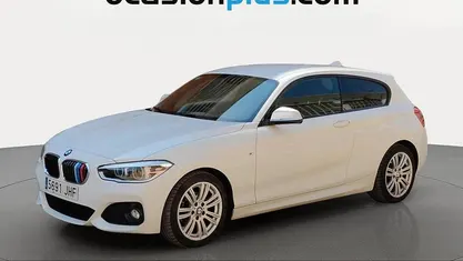 Usado BMW 116 116 CV (85 kW) 2015 Blanco Utilitario