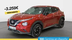 Rojo Usado 2023 Nissan Juke N-Connecta SUV | 19.490 € (Precio justo)