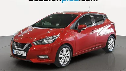 Brugt Nissan Micra Acenta 101 HK (74 kW) 2020 Rød Hatchback