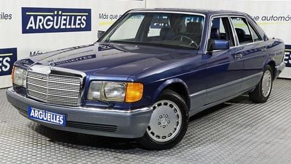 Usado Mercedes 300 SE 188 CV (138 kW) 1986 Azul Berlina