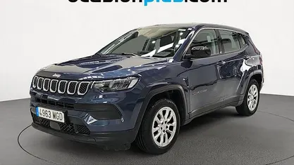 Usado Jeep Compass Longitude 130 CV (95 kW) 2023 Azul SUV