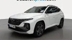Blanco Usado 2023 Hyundai Tucson N Line SUV | 22.046 € (Precio justo)