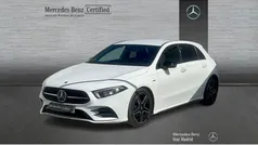 Blanco Usado 2021 Mercedes A200 AMG line Berlina | 27.990 € (Buen precio)