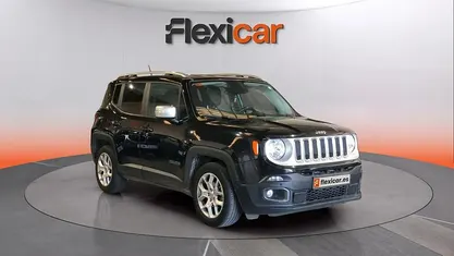 Käytetty Jeep Renegade Limited 120 HP (88 kW) 2017 Musta Katumaasturi