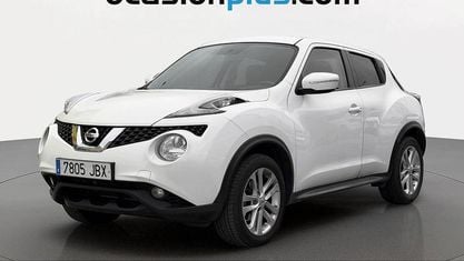 Käytetty Nissan Juke Acenta 110 HP (80 kW) 2014 Valkoinen Katumaasturi