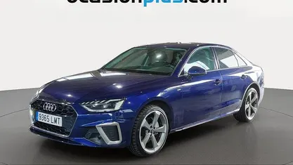 Usado Audi A4 S-Line 204 CV (150 kW) 2021 Azul Berlina