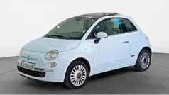 Azul Usado 2010 Fiat 500 Lounge Utilitario | 7900 €