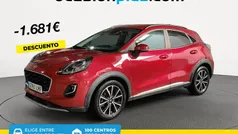 Rojo Usado 2020 Ford Puma Titanium SUV | 18.500 € (Precio justo)