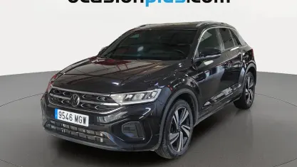 Usado VW T-Roc R-line 150 CV (110 kW) 2023 Negro SUV