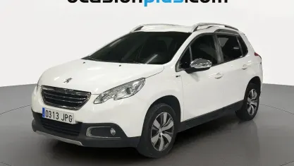Käytetty Peugeot 2008 Style 100 HP (73 kW) 2016 Valkoinen Katumaasturi