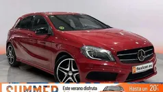 Rojo Usado 2015 Mercedes A180 AMG line Utilitario | 15.890 € (Precio justo)