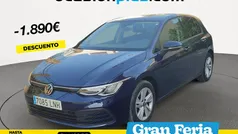 Azul Usado 2021 VW Golf VIII Life | 20.790 € (Precio justo)