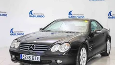 Negro Usado 2002 Mercedes SL500 Descapotable | 17.900 € (Buen precio)