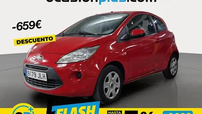 Usado Ford Ka Trend+ 69 CV (50 kW) 2016 Rojo Utilitario
