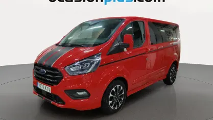 Usado Ford Transit Custom Sport 170 CV (125 kW) 2019 Rojo Van
