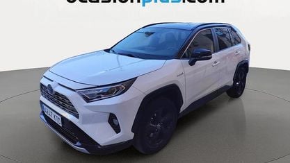 Usado Toyota RAV4 Hybrid 218 CV (160 kW) 2019 Blanco SUV
