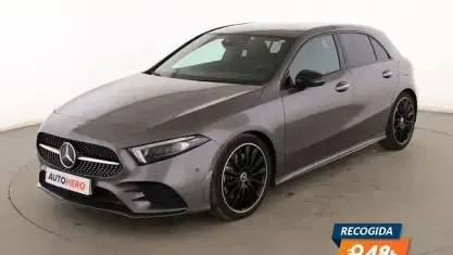 Usado Mercedes A250 AMG line 225 CV (165 kW) 2019 Gris Berlina
