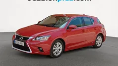 Rojo Usado 2014 Lexus CT200h Executive Line Monovolumen | 15.900 € (Buen precio)
