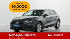 Gris / plata Usado 2023 Audi A3 Sportback e-tron S-Line Berlina | 23.990 € (Precio justo)