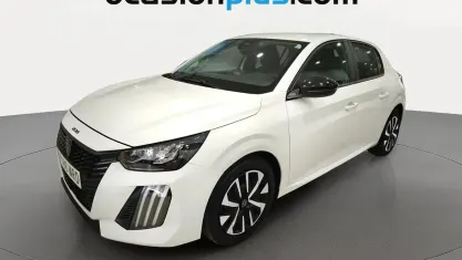 Usado Peugeot 208 Active 102 CV (75 kW) 2024 Blanco Utilitario