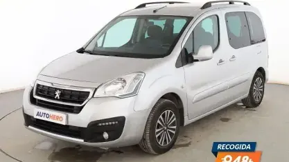 Usado Peugeot Partner Active 100 CV (73 kW) 2016 Gris Monovolumen