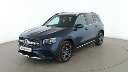 Usado Mercedes GLB200 AMG line 150 CV (110 kW) 2023 Azul SUV