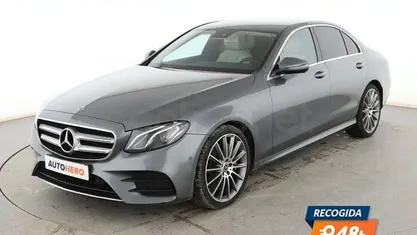 Usado Mercedes E350 AMG line 299 CV (219 kW) 2018 Gris Berlina