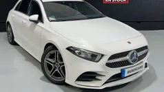 Blanco Usado 2019 Mercedes A180 AMG line Berlina | 22.390 € (Precio justo)