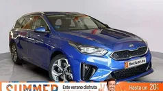 Azul Usado 2021 Kia Ceed GT-Line Familiar | 14.490 € (Precio justo)