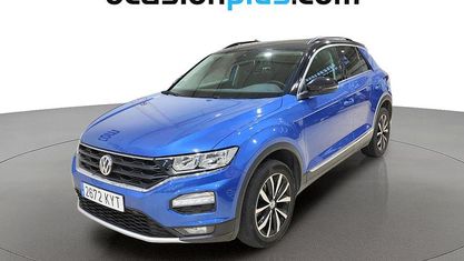 Usado VW T-Roc Advance 116 CV (85 kW) 2019 Azul SUV