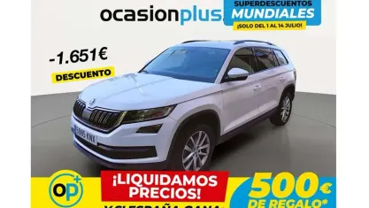 Usado Skoda Kodiaq Ambition 150 CV (110 kW) 2018 Blanco SUV