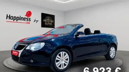 Usado VW Eos 150 CV (110 kW) 2006 Azul Descapotable
