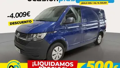 Usado VW T6.1 110 CV (80 kW) 2022 Azul Van