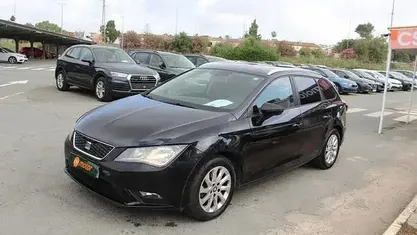 Brugt Seat Leon Reference 105 HK (77 kW) 2014 Sort Stationcar