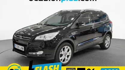Usado Ford Kuga Titanium S 180 CV (132 kW) 2015 Negro SUV