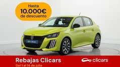 Amarillo Usado 2024 Peugeot 208 Active Utilitario | 13.990 € (Buen precio)