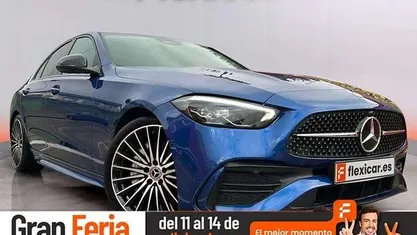 Azul Usado 2022 Mercedes C200 Berlina | 33.990 € (Precio justo)