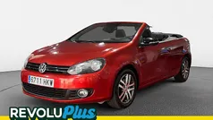 Rojo Usado 2012 VW Golf Cabriolet Descapotable | 8450 € (Buen precio)