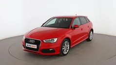 Rojo Usado 2014 Audi A3 Sportback Attraction Utilitario | 13.799 € (Precio justo)