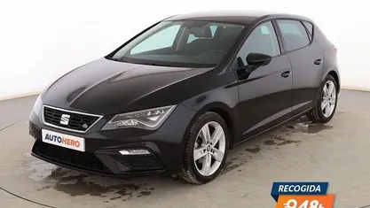 Usado Seat Leon FR 150 CV (110 kW) 2017 Negro Berlina