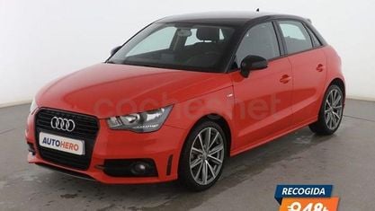 Usado Audi A1 Sportback Attraction 86 CV (63 kW) 2014 Rojo Utilitario