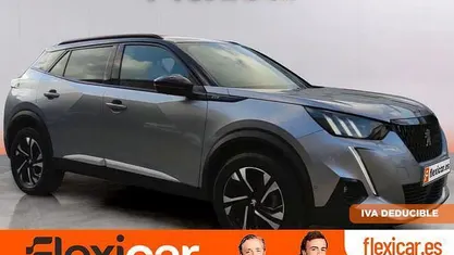 Gris / plata Usado 2020 Peugeot 2008 GT SUV | 15.490 € (Precio justo)